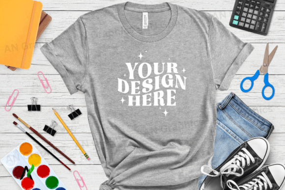 Back to School Bella Canvas Mockup 0127