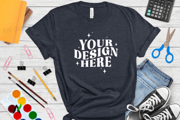 Back to School Bella Canvas Mockup 0178