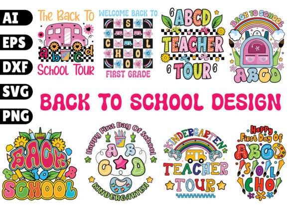 Back to School Design Bundle SVG