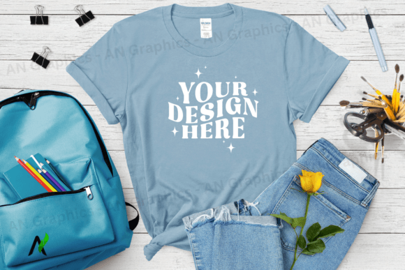 Back to School Gildan 5000 Mockup - 037: A Versatile Tool for Designers