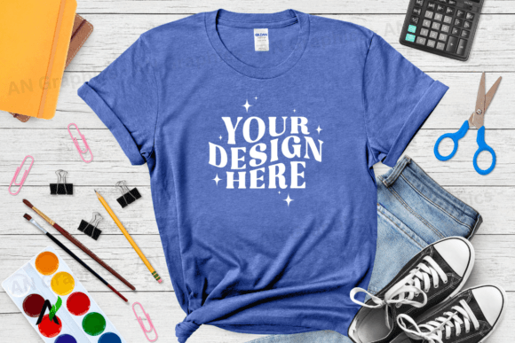 Back to School Gildan 64000 Mockup - 096: A Versatile Tool for Designers and Merchants
