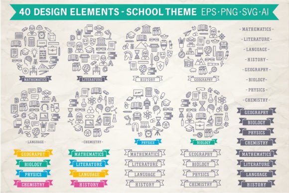 Back to School Subjects: A Creative Resource for Educators and Designers