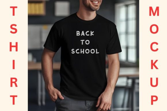 Back to School T-Shirt Mockup Male PNG: A Creative Tool for Designers