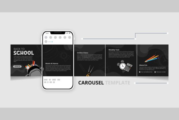 Carousel Template Back to School: A Dynamic Tool for Creative and Professional Use