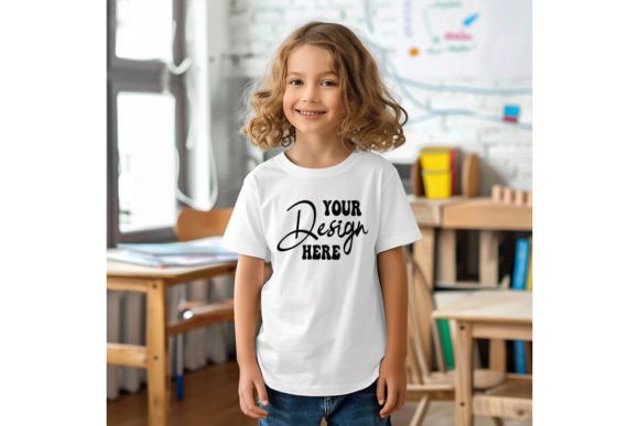 Kids Back to School T-Shirt Mockups