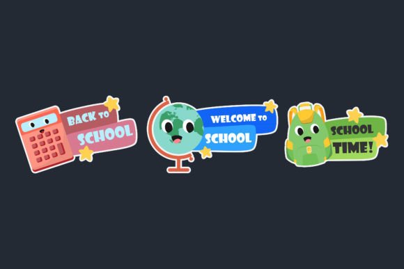 Playful Back to School Stickers: A Creative Boost for the Learning Journey