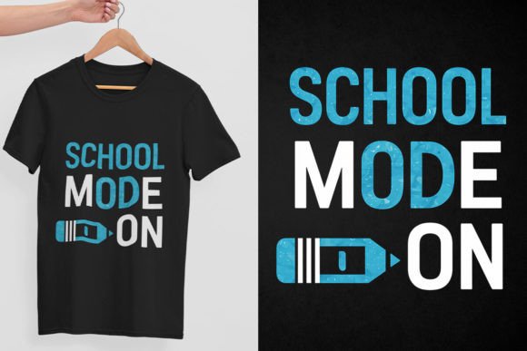 School Mode on Back to School T-Shirt: A Versatile Resource for Creative Projects